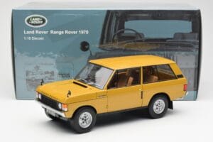 Land Rover Range Rover Classic Žltý Almost Real 1:18 ALM810103 Kov – obrázok 8 z 8