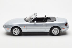 Mazda MX-5 NA Strieborný Norev 1:18 188023 Kov – obrázok 3 z 7