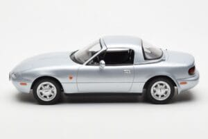 Mazda MX-5 NA Strieborný Norev 1:18 188023 Kov – obrázok 4 z 7