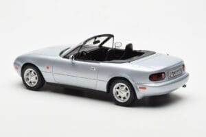 Mazda MX-5 NA Strieborný Norev 1:18 188023 Kov – obrázok 6 z 7