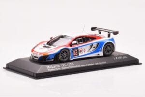 McLaren 12C GT3 #82 Russian Team A. Vasiliev / D. Vasiliauskas / M. Asmer / B. Spengler Spa 24 Hours 2014 Minichamps 1:43 437 – obrázok 2 z 4