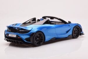McLaren 765LT Spider Modrý GT Spirit 1:18 GT886 Živica – obrázok 2 z 6