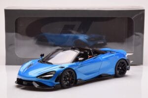McLaren 765LT Spider Modrý GT Spirit 1:18 GT886 Živica – obrázok 6 z 6
