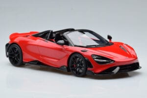 McLaren 765LT Spider Červený GT Spirit 1:18 GT420 Živica – obrázok 4 z 6
