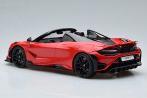 McLaren 765LT Spider Červený GT Spirit 1:18 GT420 Živica – obrázok 5 z 6