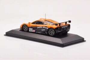 McLaren F1 GTR #53 Giroix Racing D. Giroix / C. Deletraz / L. Sala 24 Hours of Le Mans 1996 Minichamps 1:43 530164353 Kov – obrázok 3 z 4