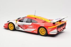 McLaren F1 GTR #40 J. O'Rourke / M. Sugden / P. Auberlein EMI 24 Hours of Le Mans 1996 UT Models 1:18 39820 Kov – obrázok 5 z 6
