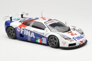 McLaren F1 GTR #38 M. Duez / M. Soper / E. Lafitte Team Bigazzi 24 Hours of Le Mans 1996 UT Models 1:18 80439421484 Kov – obrázok 4 z 6