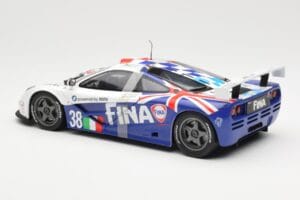 McLaren F1 GTR #38 M. Duez / M. Soper / E. Lafitte Team Bigazzi 24 Hours of Le Mans 1996 UT Models 1:18 80439421484 Kov – obrázok 5 z 6