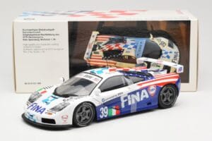 McLaren F1 GTR #39 N. Piquet / J. Cecotto / D. Sullivan Team Bigazzi 24 Hours of Le Mans 1996 UT Models 1:18 80439421485 Kov – obrázok 6 z 6