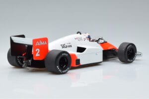 McLaren MP4/2B Marlboro #2 A. Prost Monaco GP Winner World Champion 1985 MCG 1:18 MCG18606F Kov – obrázok 2 z 6