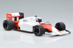 McLaren MP4/2B Marlboro #2 A. Prost Monaco GP Winner World Champion 1985 MCG 1:18 MCG18606F Kov – obrázok 4 z 6