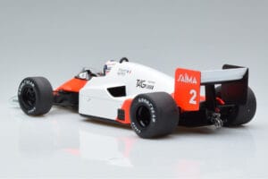 McLaren MP4/2B Marlboro #2 A. Prost Monaco GP Winner World Champion 1985 MCG 1:18 MCG18606F Kov – obrázok 5 z 6