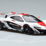 McLaren P1 GTR Lesklá Biela S Červenými Pruhmi AUTOart 1:18 - image 5 of 7