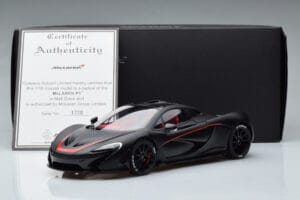 McLaren P1 Matná Čierna AUTOart 1:18 76027 Kov – obrázok 9 z 9