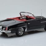 Mercedes 190 SL W121 Kabriolet Čierny Minichamps 1:18 - image 3 of 8