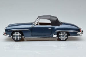 Mercedes 190 SL W121 Roadster Modrý Norev 1:18 B66040625 Kov – obrázok 4 z 8