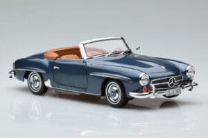Mercedes 190 SL W121 Roadster Modrý Norev 1:18 B66040625 Kov – obrázok 6 z 8