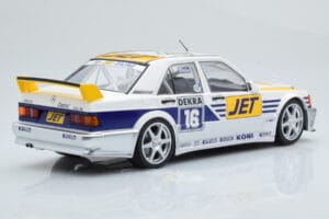 Mercedes 190E 2.5-16 W201 EVO 1 Jet #16 F. Biela Team Ms-Jet Racing DTM 1990 Minichamps 1:18 155903616 Kov – obrázok 2 z 6