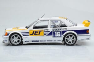 Mercedes 190E 2.5-16 W201 EVO 1 Jet #16 F. Biela Team Ms-Jet Racing DTM 1990 Minichamps 1:18 155903616 Kov – obrázok 3 z 6
