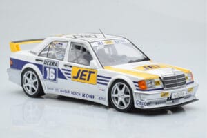 Mercedes 190E 2.5-16 W201 EVO 1 Jet #16 F. Biela Team Ms-Jet Racing DTM 1990 Minichamps 1:18 155903616 Kov – obrázok 4 z 6