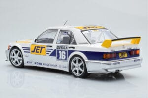 Mercedes 190E 2.5-16 W201 EVO 1 Jet #16 F. Biela Team Ms-Jet Racing DTM 1990 Minichamps 1:18 155903616 Kov – obrázok 5 z 6