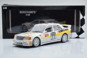 Mercedes 190E 2.5-16 W201 EVO 1 Karcher #77 F. Kreutzpointer Team AMG-Mercedes DTM 1990 Minichamps 1:18 155903677 Kov – obrázok 6 z 6