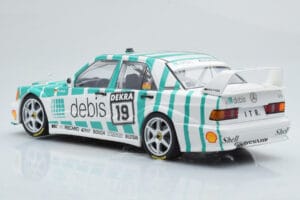 Mercedes 190E 2.5-16 W201 EVO 2 Debis #19 R. Asch Team Zackspeed DTM 1991 Minichamps 1:18 155913619 Kov – obrázok 5 z 6