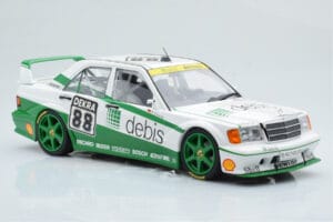 Mercedes 190E 2.5-16 W201 EVO 2 Debis #88 B. Schneider Team Zackspeed DTM 1991 Minichamps 1:18 155913688 Kov – obrázok 4 z 6