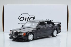 Mercedes 190E W201 2.5-16 Evo I Čierny Otto 1:18 OT151 Živica – obrázok 6 z 6