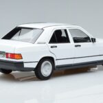 Mercedes 190 E W201 Biely Norev 1:18 183820 Kov - image 3 of 7