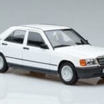Mercedes 190 E W201 Biely Norev 1:18 183820 Kov - image 5 of 7