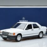 Mercedes 190 E W201 Biely Norev 1:18 183820 Kov - image 7 of 7