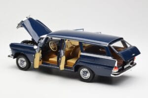 Mercedes 200 Universal W115 Modrý Norev 1:18 183599 Kov – obrázok 5 z 8