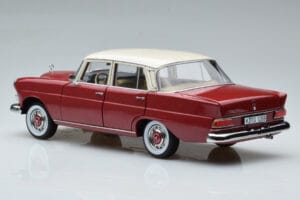 Mercedes 200 W110 Červený Norev 1:18 183706 Kov – obrázok 7 z 7