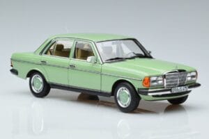 Mercedes 200 W123 Zelený Norev 1:18 183796 Kov – obrázok 5 z 7