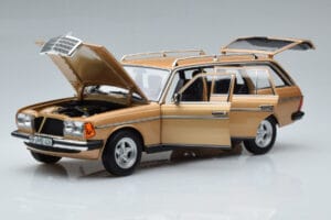 Mercedes 200T S123 AMG Package Béžová Norev 1:18 183739 Kov – obrázok 2 z 9