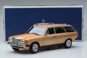 Mercedes 200T S123 AMG Package Béžová Norev 1:18 183739 Kov – obrázok 9 z 9