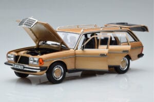 Mercedes 200T S123 Béžová Norev 1:18 183738 Kov – obrázok 2 z 9