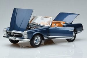 Mercedes 230 SL W113 Pagoda Modrý Limitovaná Edícia Norev 1:18 183767 Kov – obrázok 2 z 8