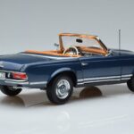 Mercedes 230 SL W113 Pagoda Modrý Limitovaná Edícia Norev 1:18 183767 Kov - image 3 of 8