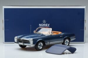 Mercedes 230 SL W113 Pagoda Modrý Limitovaná Edícia Norev 1:18 183767 Kov – obrázok 8 z 8
