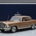 Mercedes 250 SE Coupe W111 Zlatá Metalíza Norev 1:18 - image 7 of 7
