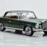 Mercedes 250 SE Coupe W111 Zelená Metalíza Limitovaná Edícia Norev 1:18 183764 Kov - image 5 of 7