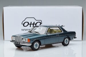 Mercedes 280 CE C123 Modrý Otto 1:18 OT627 Živica – obrázok 6 z 6