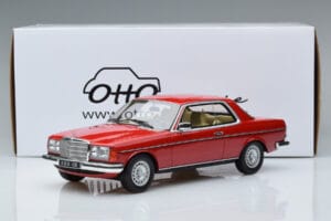 Mercedes 280 CE C123 Červený Otto 1:18 OT145 Živica – obrázok 6 z 6