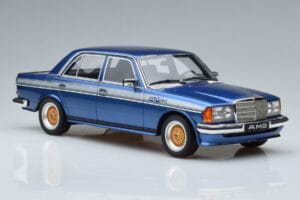 Mercedes 280 E AMG W123 Modrý Otto 1:18 OT221 Živica – obrázok 4 z 6