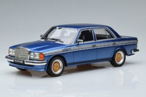 Mercedes 280 E AMG W123 Modrý Otto 1:18 OT221 Živica