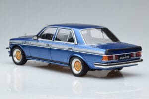Mercedes 280 E AMG W123 Modrý Otto 1:18 OT221 Živica – obrázok 5 z 6
