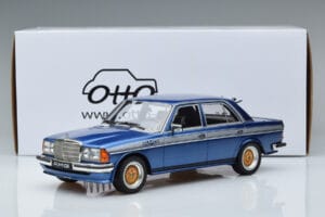 Mercedes 280 E AMG W123 Modrý Otto 1:18 OT221 Živica – obrázok 6 z 6